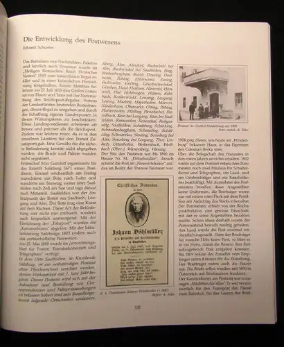 Hackenbuchner Chronik Saalfelden 2 Bde. 1989 Österreich Ortskunde Geographie