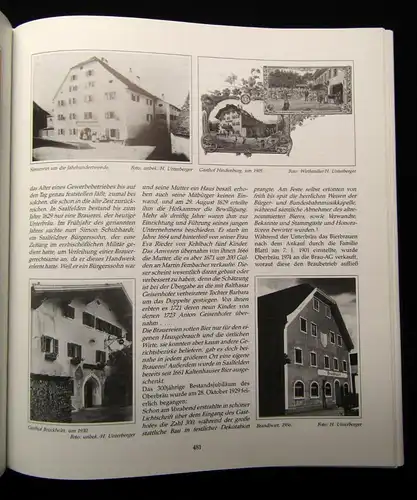 Hackenbuchner Chronik Saalfelden 2 Bde. 1989 Österreich Ortskunde Geographie