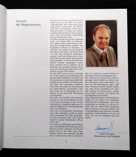 Hackenbuchner Chronik Saalfelden 2 Bde. 1989 Österreich Ortskunde Geographie