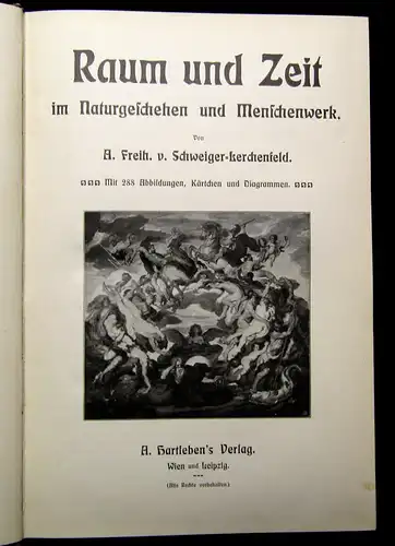 Schweiger-Lerchenfeld Raum und Zeit im Naturgeschehen u Menschenwerk um 1900