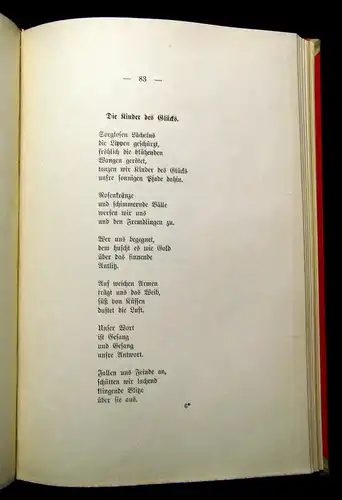 Morgenstern Gedichte 1898 Erstausgabe Belletristik Literatur Lyrik