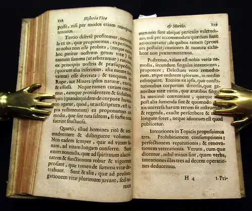 Henninger 1713 Quadriga Scriptorum Diaeticorum Celebriorum. 4 in 1 Medizin