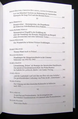 Briefe in die Europäische Gegenwart Festschrift Studien zur Literatur 2004