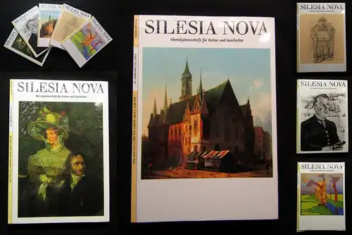 " Silesia Nova " 5 Hefte Vierteljahresschriften 04/16, 02/18, 01/19,03/19, 04/19