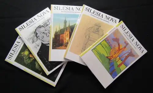 " Silesia Nova " 5 Hefte Vierteljahresschriften 04/16, 02/18, 01/19,03/19, 04/19