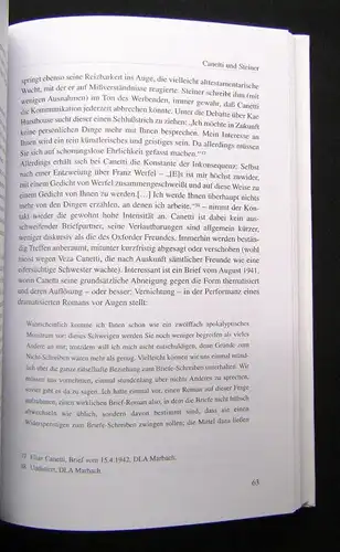 Hanuschek Der Zukunftsfette Neue Beiträge zum Werk Elias Canettis 2007 Literatur