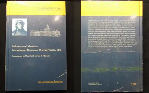 Hoffmann von Fallerseleben Internationales Symposium Wroclaw/Breslau 2003 OVP