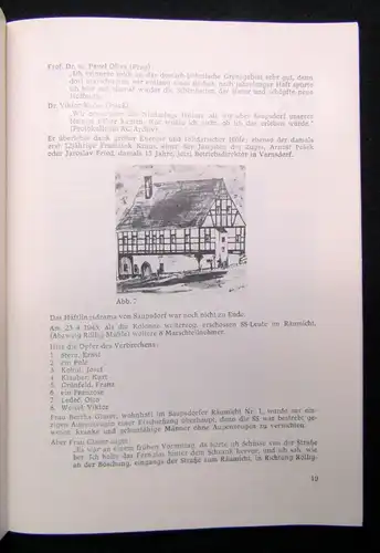 Kleine Ortsgeschichte Saupsdorf (bei Sebnitz) um 1980 Ortskunde Geschichte