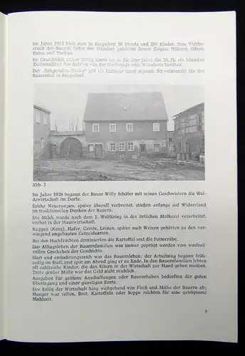 Kleine Ortsgeschichte Saupsdorf (bei Sebnitz) um 1980 Ortskunde Geschichte