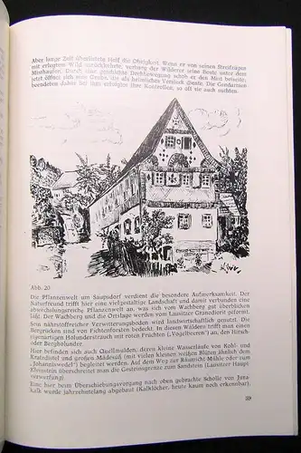 Kleine Ortsgeschichte Saupsdorf (bei Sebnitz) um 1980 Ortskunde Geschichte