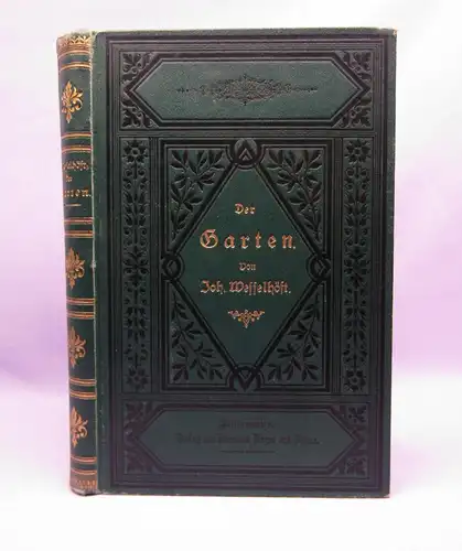 Wesselhöft Der Garten des Bürgers und des Landmannes 1884 Botanik EA