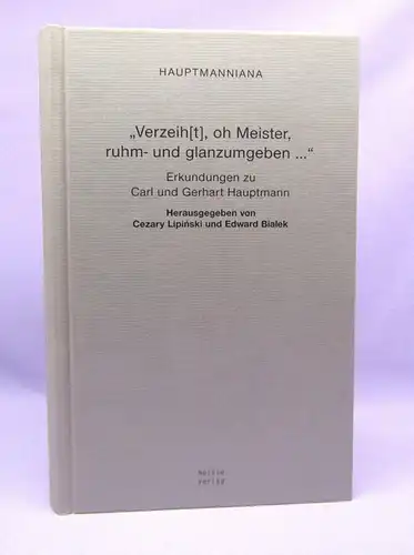 Bialek Verzeih(t), oh Meister, ruhm- und glanzumgeben Erkundungen Bd.4 2009