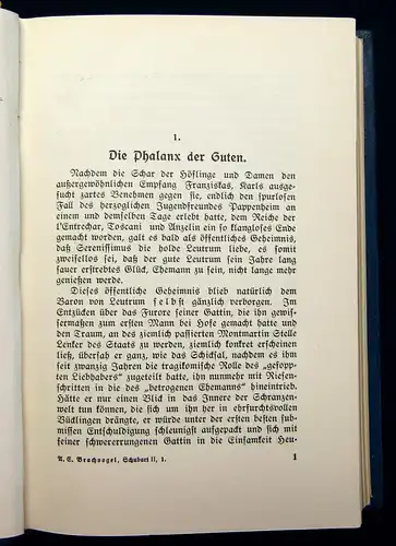 Brachvogel Schubart und seine Zeitgenossen 2 Bde 1926 Buchbinder-Handeinband