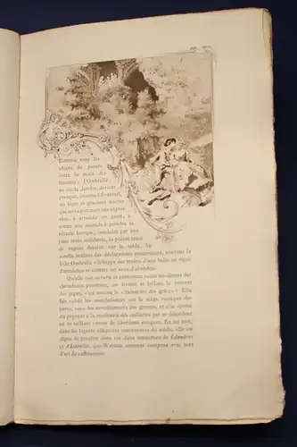 Uzanne L` Ombrelle Le Gant- Le Manchon 1883 Belletristik Geschichten Gedichte js