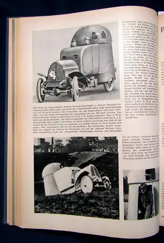 Burda Das Autobuch 1956 Straßenverhältnisse, Preise, Carl Benz, Geschichte js