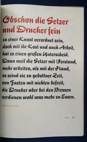 Fischer Typenkunst Typo Art, 50 Abbildungen 1973 Schriftarten Technik Druck js