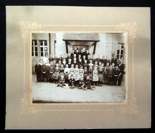 7 Photographien von Höckendorf um 1880 Sachsen Familienfotos Schulfotos