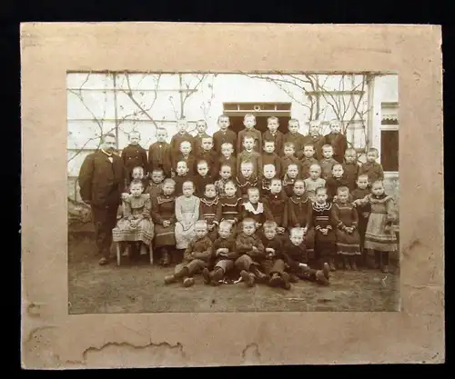 7 Photographien von Höckendorf um 1880 Sachsen Familienfotos Schulfotos