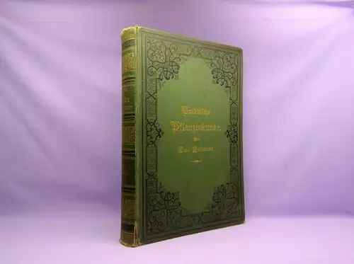 Hoffmann Lehrbuch praktische Pflanzenkunde in Wort u Bild 1889 über 1000 Abb.