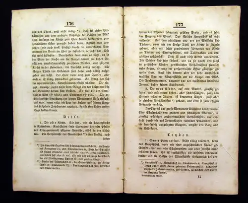 Schnaase Niederländische Briefe 1834 Geschichte Literatur Reisehandbuch