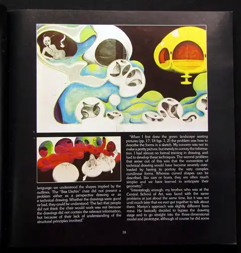 Roger Dean "Views" Drachenbuch Künstlerische Ausdruck 1975 Comic Arts