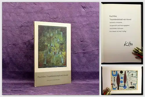 Hofman Paul Klee Traumlandschaft mit Mond 16 Farbtafeln 1964 Insel Bücherei 800