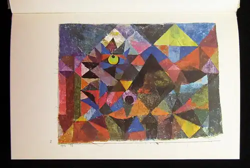 Hofman Paul Klee Traumlandschaft mit Mond 16 Farbtafeln 1964 Insel Bücherei 800