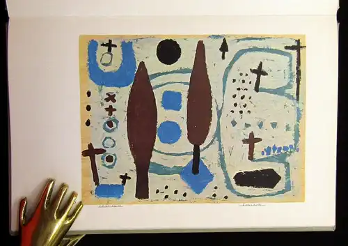 Hofman Paul Klee Traumlandschaft mit Mond 16 Farbtafeln 1964 Insel Bücherei 800