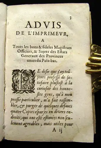 Brun, Servien ca 1647 Pierre de Touche des veritables interests des Provinces...