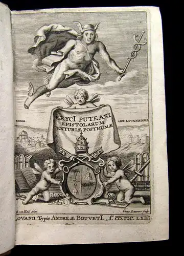 Puteanus 1662 Epistolarum Apparatus Posthumus, Briefesammlung, Literatur