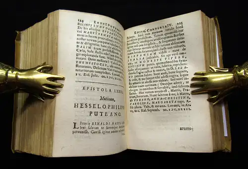 Puteanus 1662 Epistolarum Apparatus Posthumus, Briefesammlung, Literatur