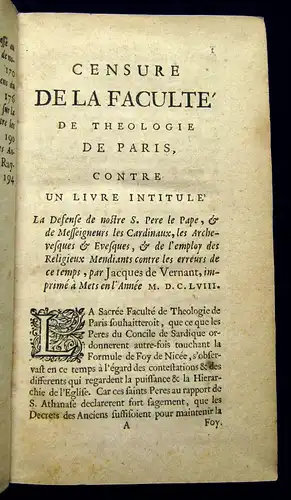 Boileau, 1666, Recoeüil de diverse pieces, Theologie, Kirche, Zensur, Politik