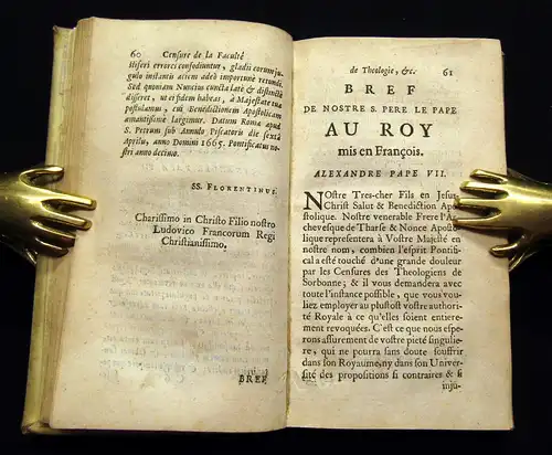 Boileau, 1666, Recoeüil de diverse pieces, Theologie, Kirche, Zensur, Politik