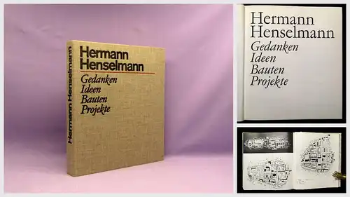 Hermann Henselmann Gedanken Ideen Bauten und Projekte 1978 Architektur