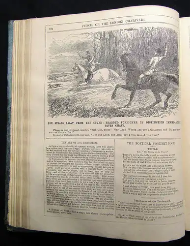 Punch Vol XXII u XXIII Europa Asien Afrika Amerika 2 in 1  1852 englisch Satire