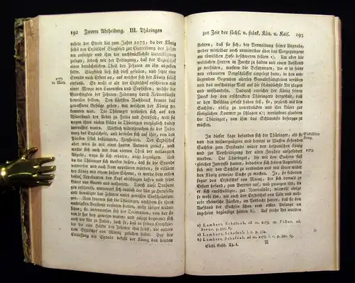 Heinrich Handbuch der sächsischen Geschichte 1.Theil apart 1810 Kultur Saxonica