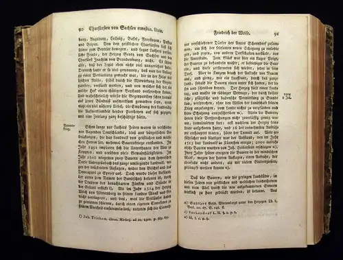 Heinrich Handbuch der sächsischen Geschichte 1.Theil apart 1810 Kultur Saxonica