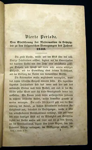Große Geschichte der Stadt Leipzig 2 Bde. 1842 Ortskunde Geschichte