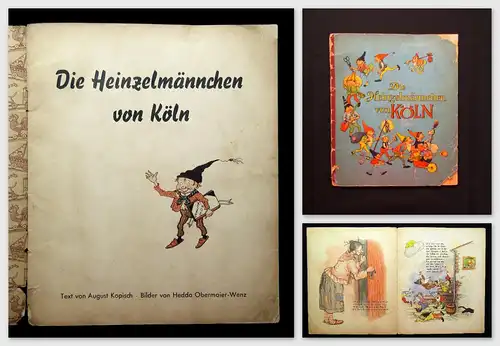Kopisch Wenz Die Heinzelmännchen von Köln ohne Jahr um 1930 Kinderbücher
