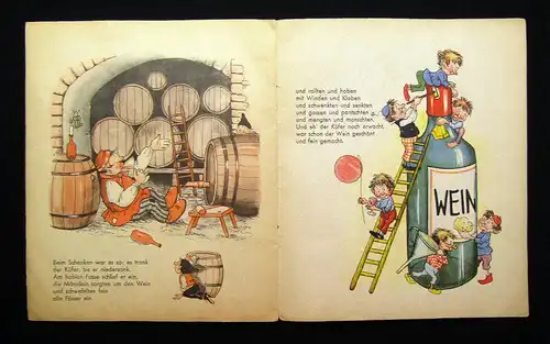 Kopisch Wenz Die Heinzelmännchen von Köln ohne Jahr um 1930 Kinderbücher