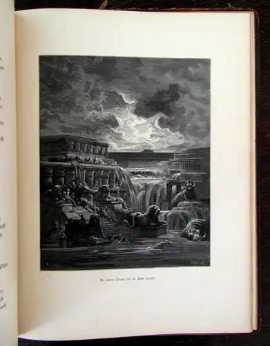 Milton, Böttger Das verlorene Paradies illustriert von Gustav Dore 1879 Or.Leder