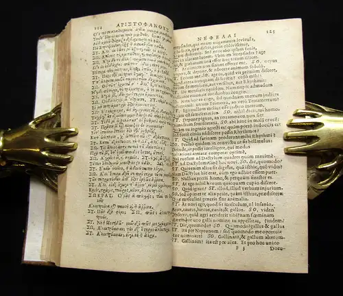 Aristophane 1625 Aristophanis/Comoediae undecim/graece & latine/cum indic...am