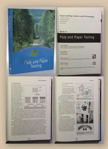 Levlin Pulp and Paper Testing Book 17 1999 Industrie Papier Wirtschaft xy