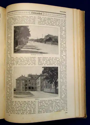 Linke Handbuch für die Amtshauptmannschaft L 1926 200 Abb. 6 Pläne 1 Wegekarte