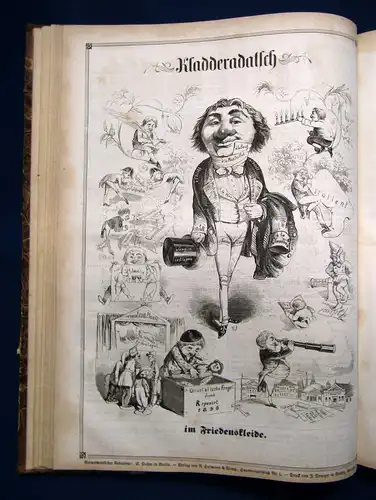 Kladderadatsch 9. Jahrgang 60. Nr. 1856 Humoristisch-satirisches Wochenblatt sf