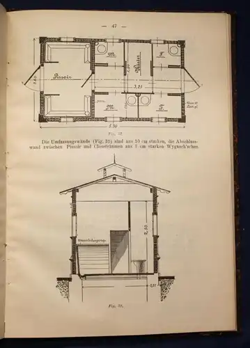 Höffer Ueber Verwendung von Cementdielen und Cementbrettern 1895 Baukunst sf