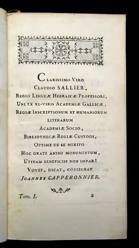 Marci Accii Plauti Comediae 3 Bde. komplett 1759 Belletristik Lyrik js
