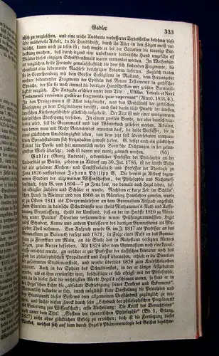 Conversations-Lexikon d. Gegenwart 1838 4 Bde. Ergänzung 8.Aufl. von Brockhaus j