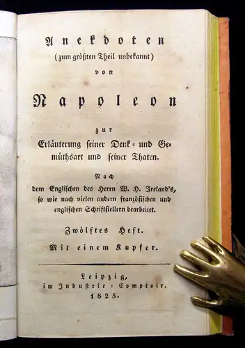 Ireland Anekdoten (zum größten Theil unbekannt) von Napoleon 24 in 8, 1823-1828