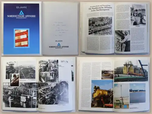 125 Jahre Norddeutsche Affinerie AG 1991 Hamburg Geschichte Festschrift Metal xz